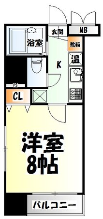 北四番丁駅 徒歩3分 5階の物件間取画像